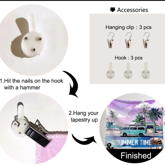 Large Tapestry Star Chart Astronomy - Picture 2 of 3